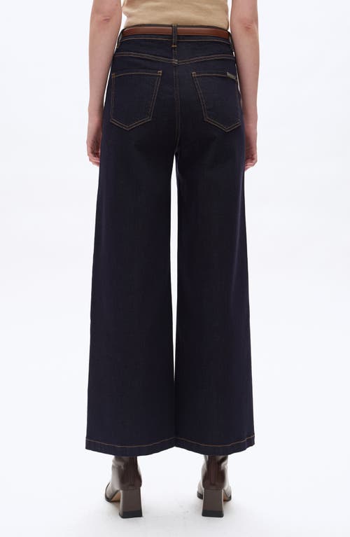 Bayeas High Waist Wide Leg Jeans In Blue