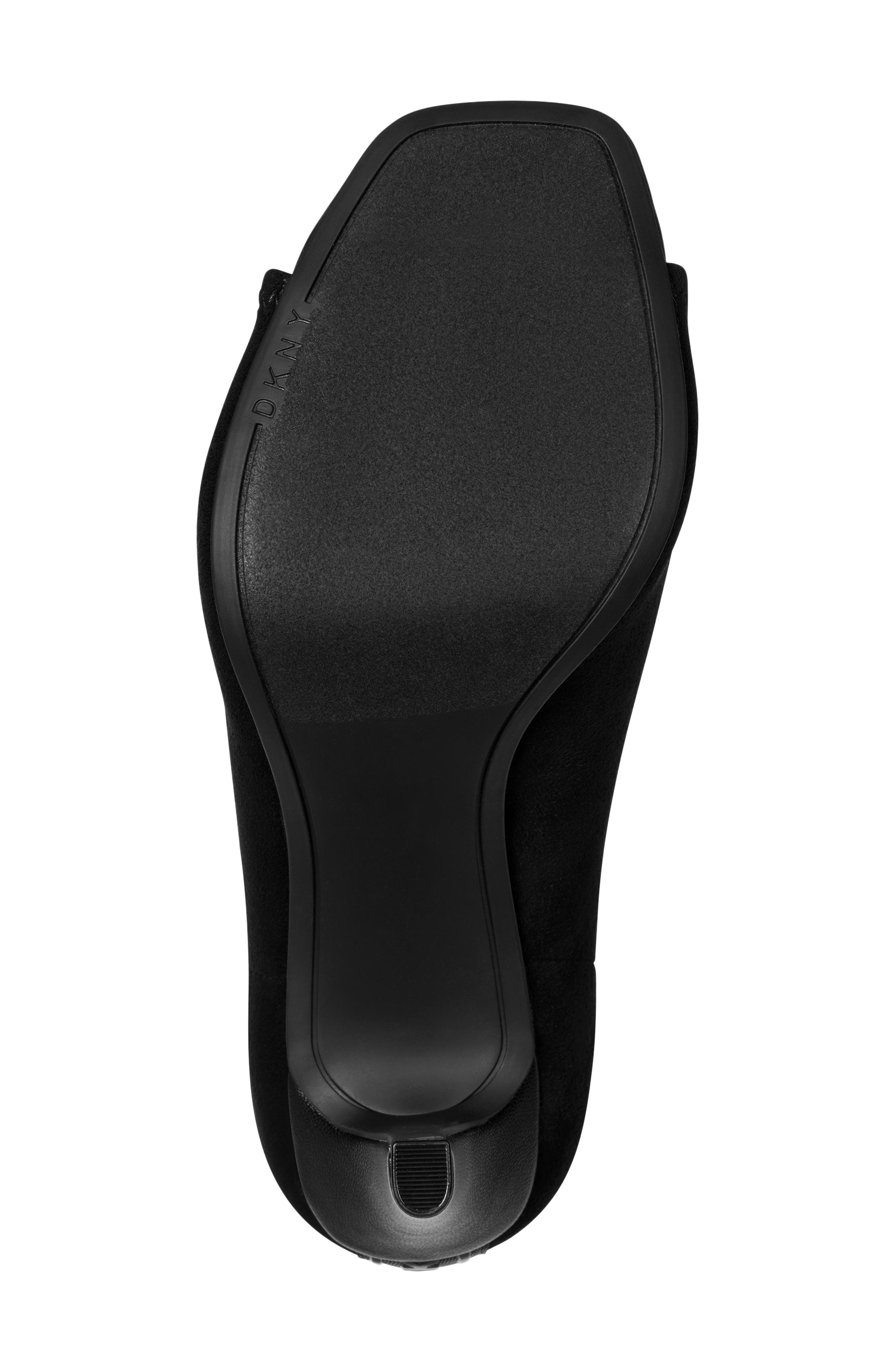 Brynna Open Toe Bootie, Alternate, color, BLACK