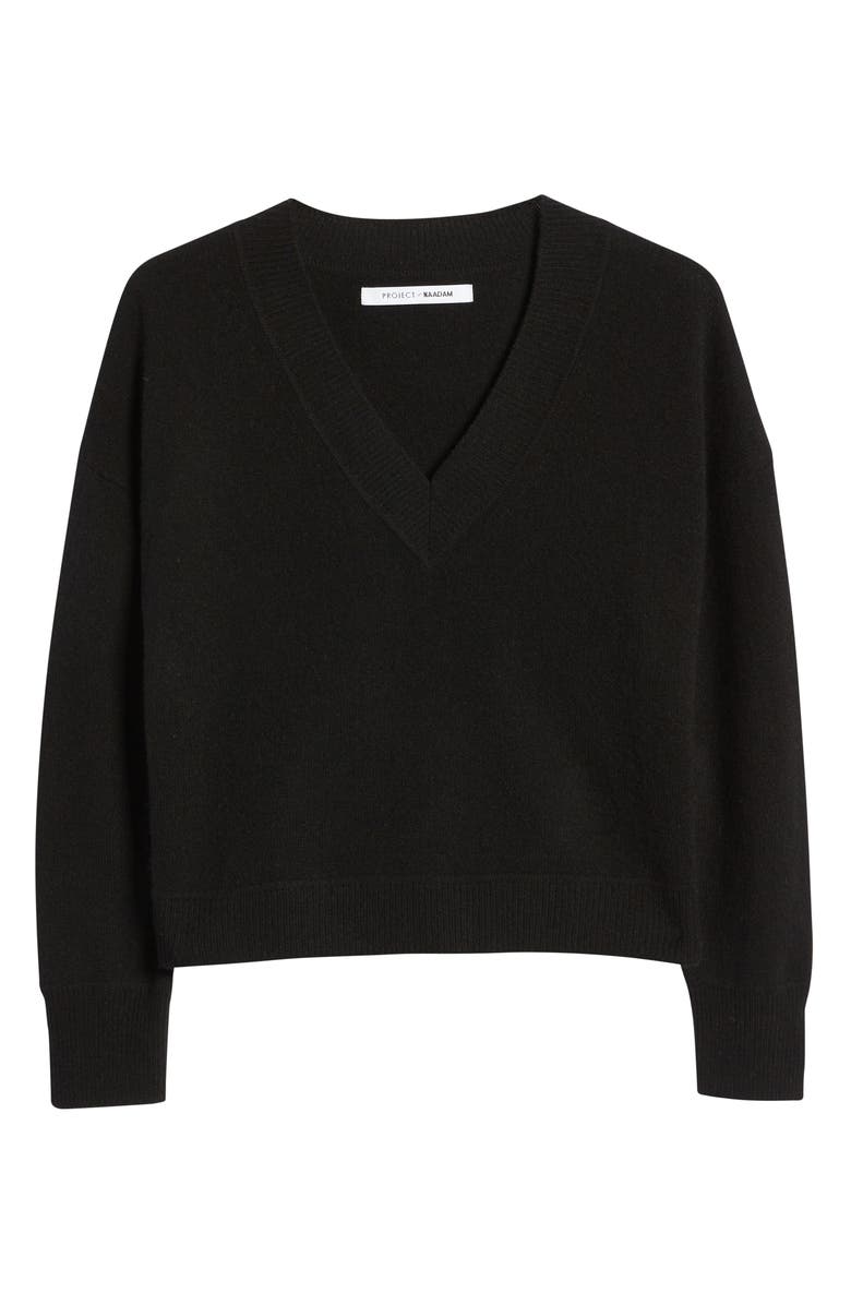 PROJECT NAADAM NAADAM V-Neck Cashmere Sweater, Alternate, color,
