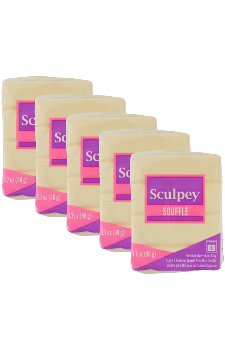 Souffle Polymer Oven Bake Clay, Main, color, Multicolored