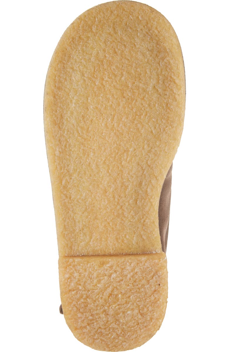 JW Anderson Genuine Shearling Lined Bootie, Alternate, color, 567 Chocolate Mrn Beige