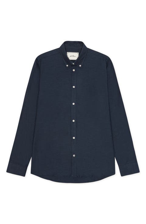 Soft Flannel Long Sleeve Button Down Shirt