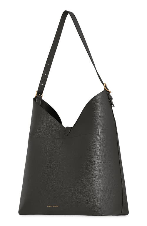 Rebecca Minkoff Megan Leather Hobo Bag In Shadow