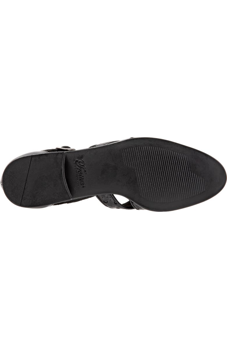 Trotters Leatha Open Weave Skimmer Flat, Alternate, color,