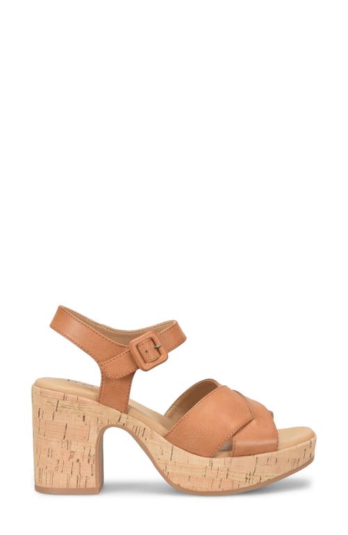 B O C By Børn Leight Platform Sandal In Light Tan