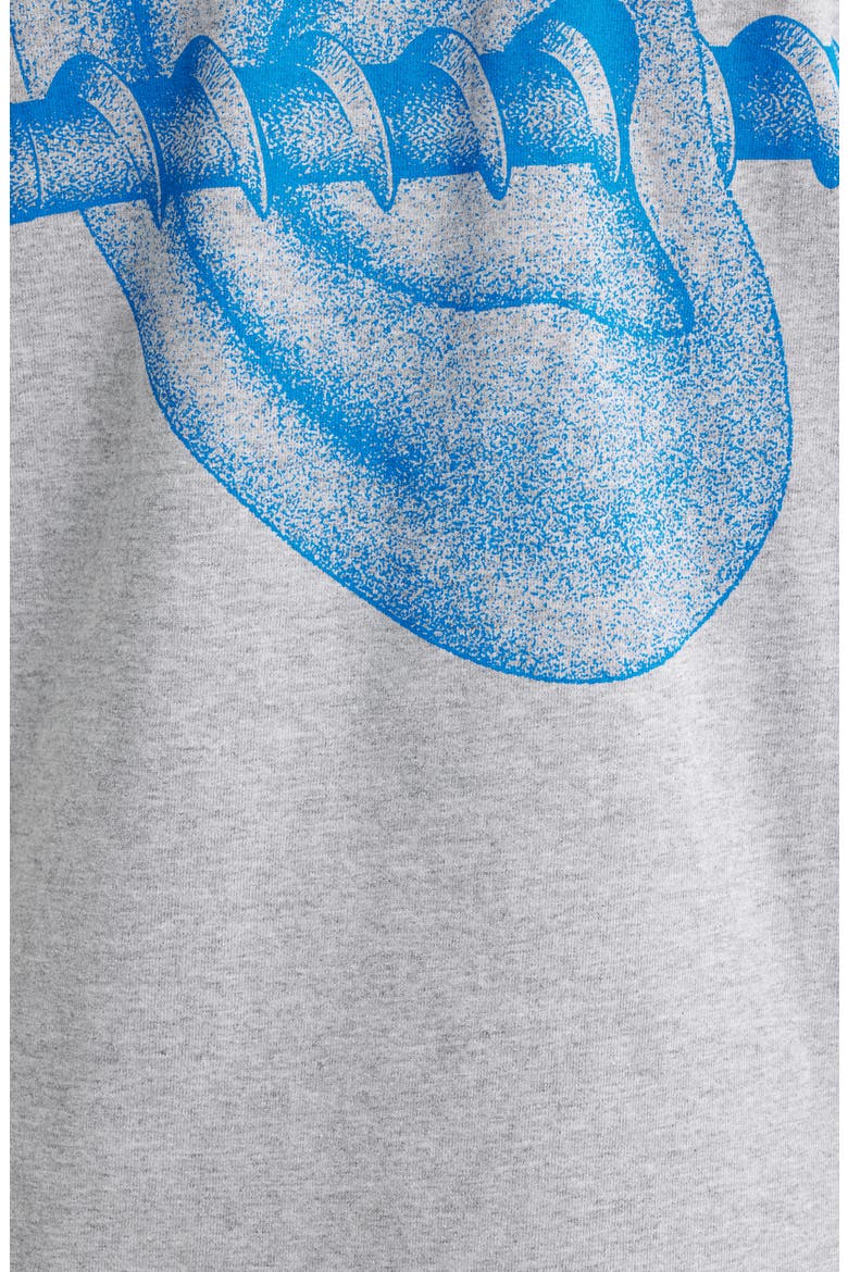 Records Ear Cotton Graphic T-Shirt, Alternate, color, HEATHER GREY