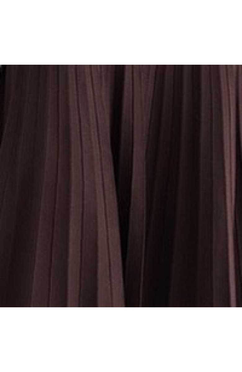 Malina Althena Off Shoulder Knitted Dress, Alternate, color, Chocolate