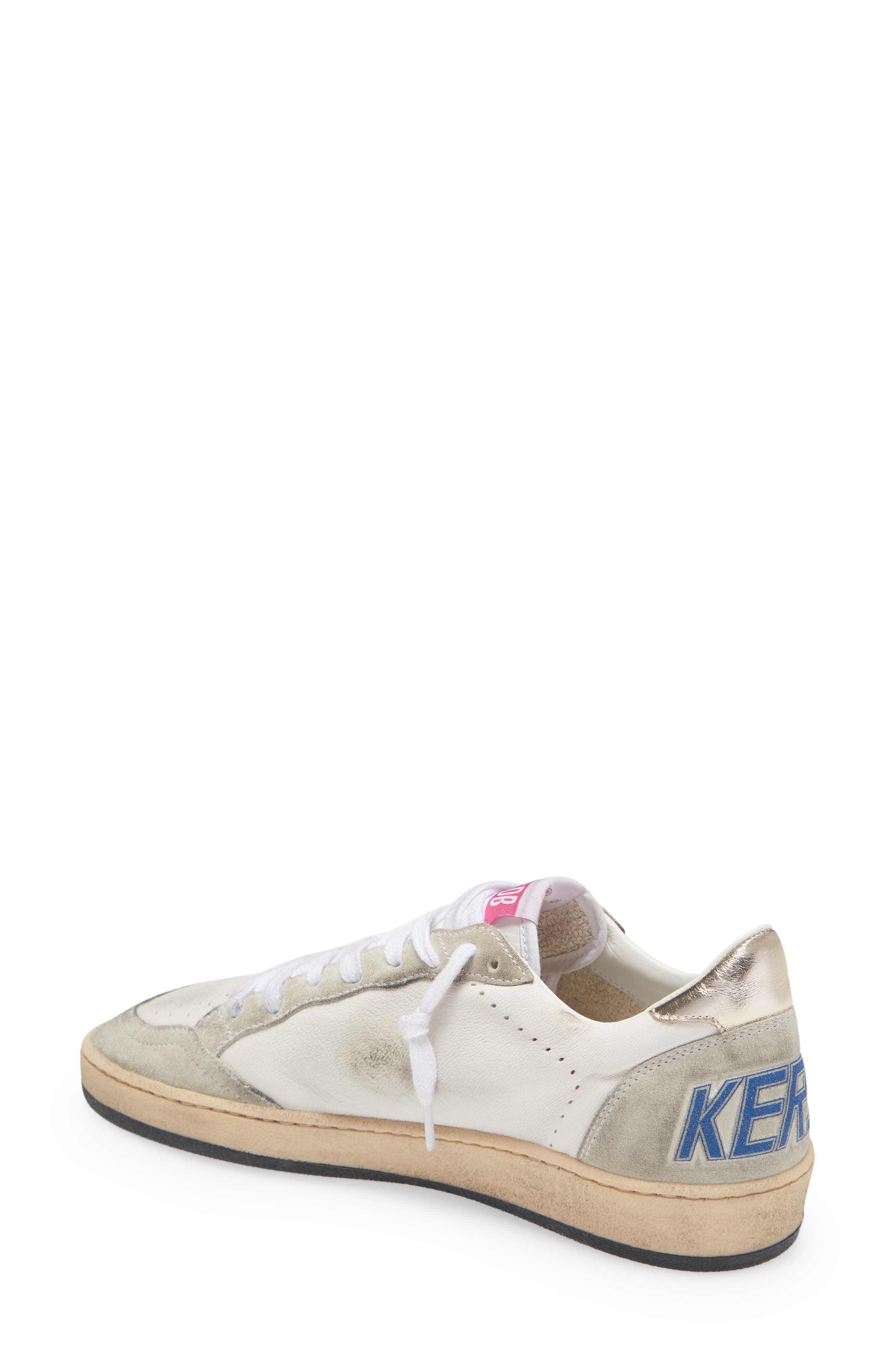 Ball Star Sneaker (Nordstrom Exclusive), Alternate, color, WHITE/ ICE/ PLATINUM