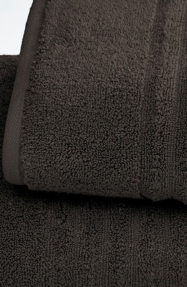 Woven & Weft Combed Cotton 4-Pack Bath Towels, Alternate, color, Midnight Grey