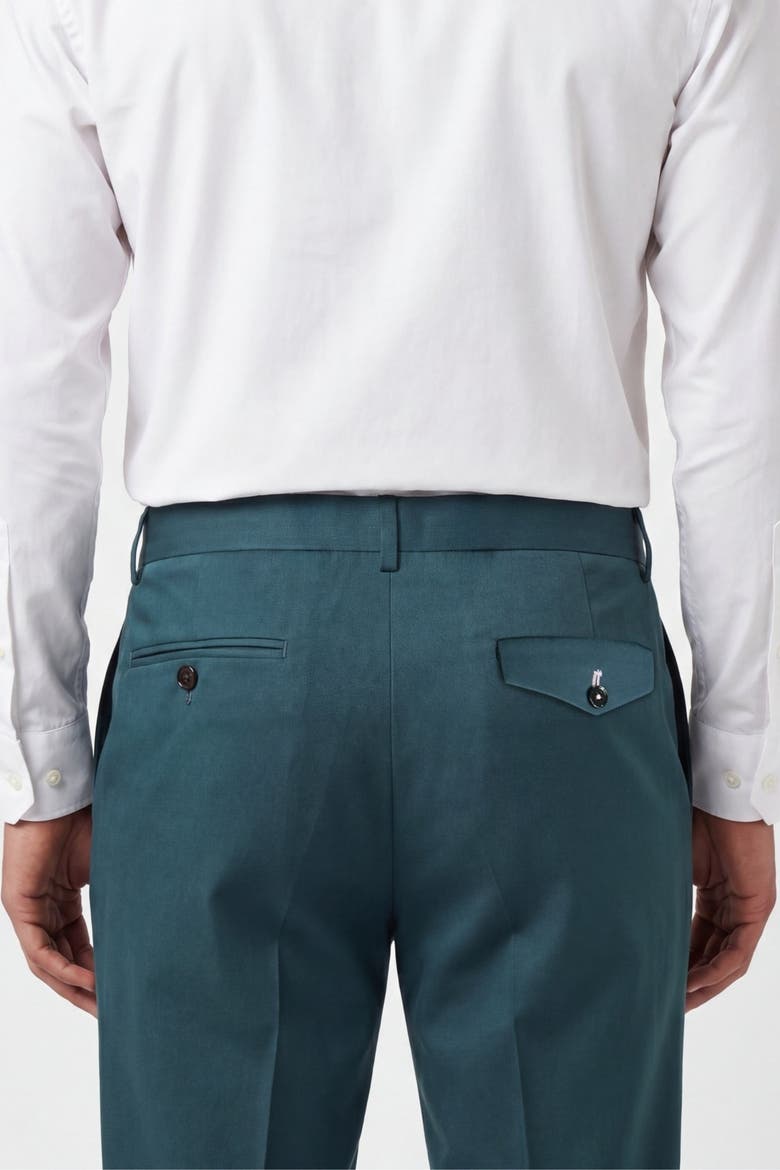 Winslow Slim Fit Suit Trousers, Alternate, color, Green