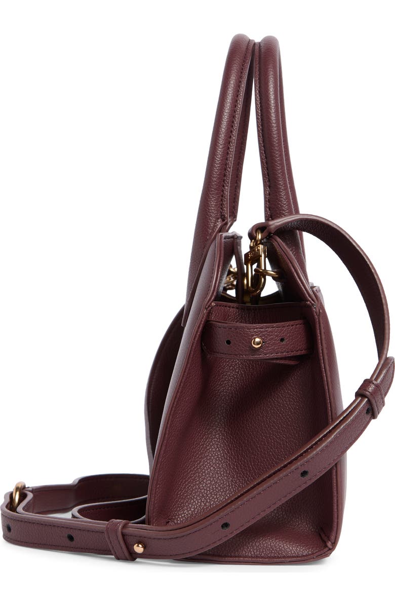 Sam Edelman Miranda Small Satchel, Alternate, color, Dark Red