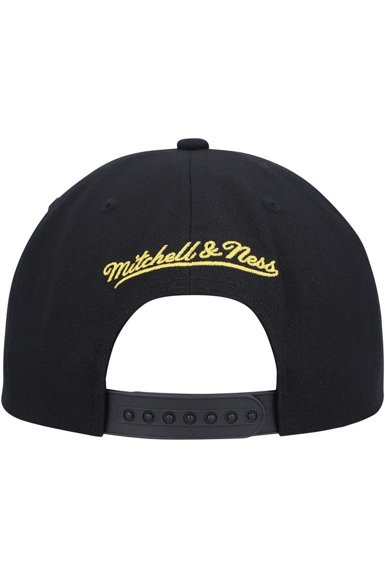 Men's Mitchell & Ness Black Pittsburgh Penguins Alternate Flip Snapback Hat, Alternate, color, Black
