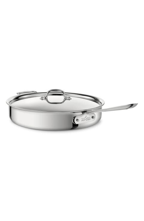D3 6-Quart Sauté Pan With Lid