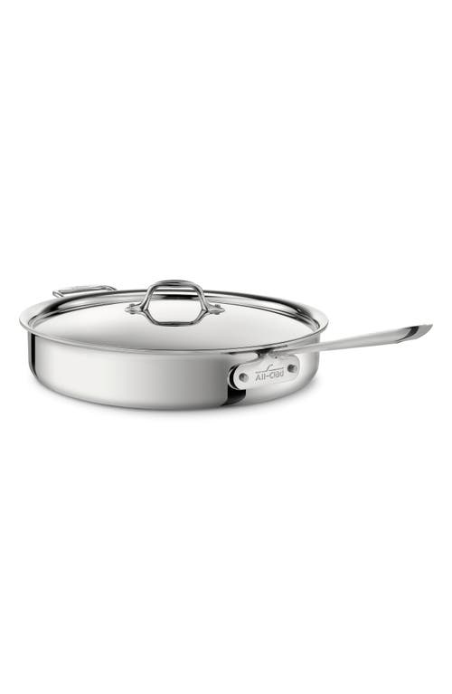 ALL-CLAD ALL-CLAD D3 6-QUART SAUTÉ PAN WITH LID