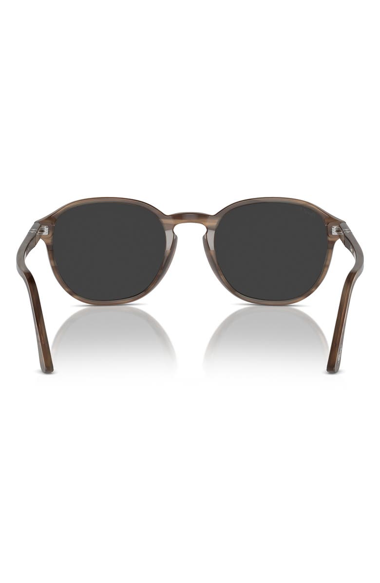 Persol 55mm Polarized Pillow Sunglasses, Alternate, color, 