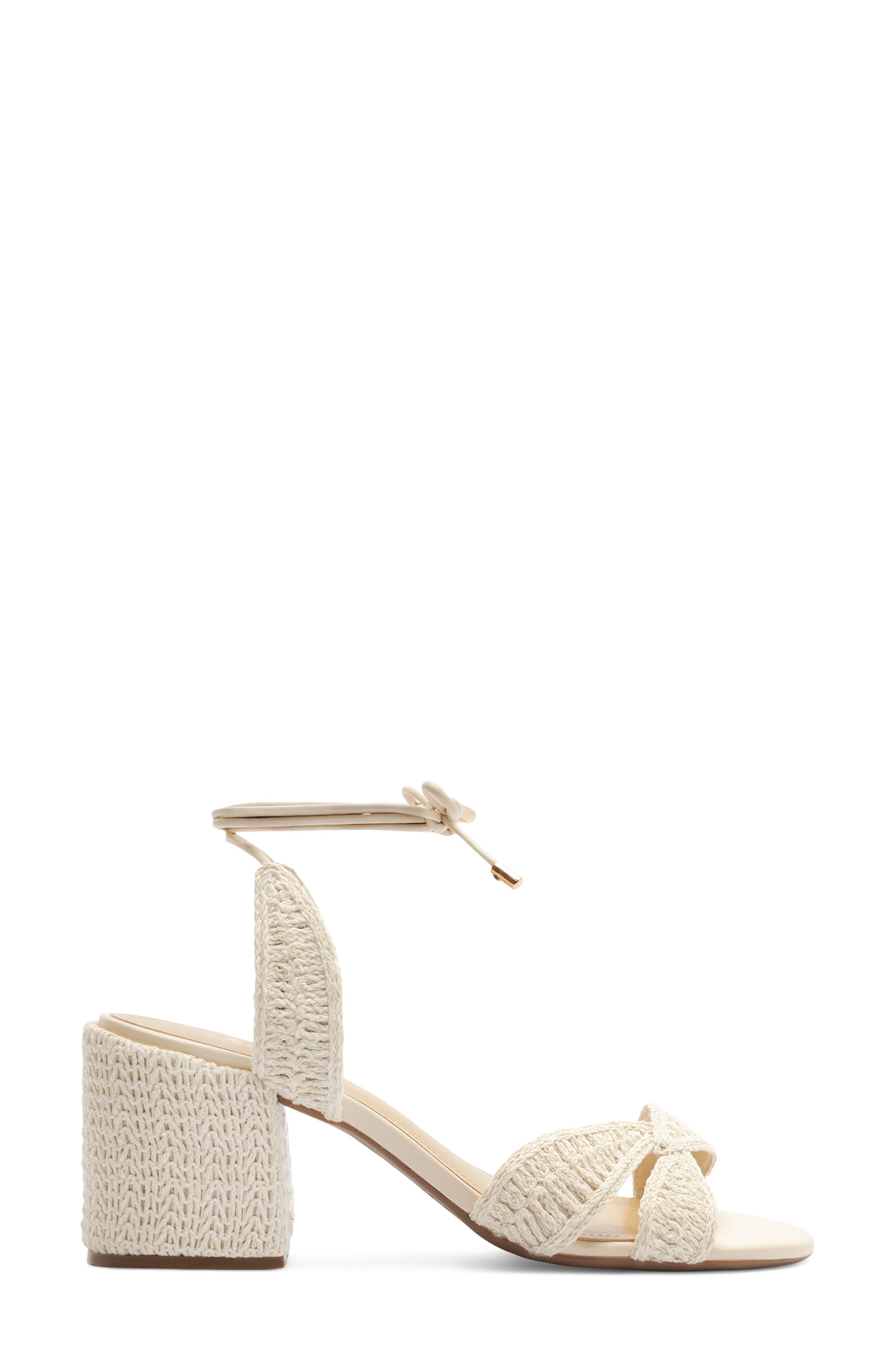 Arezzo Andy Ankle Strap Sandal, Alternate, color, Panacota