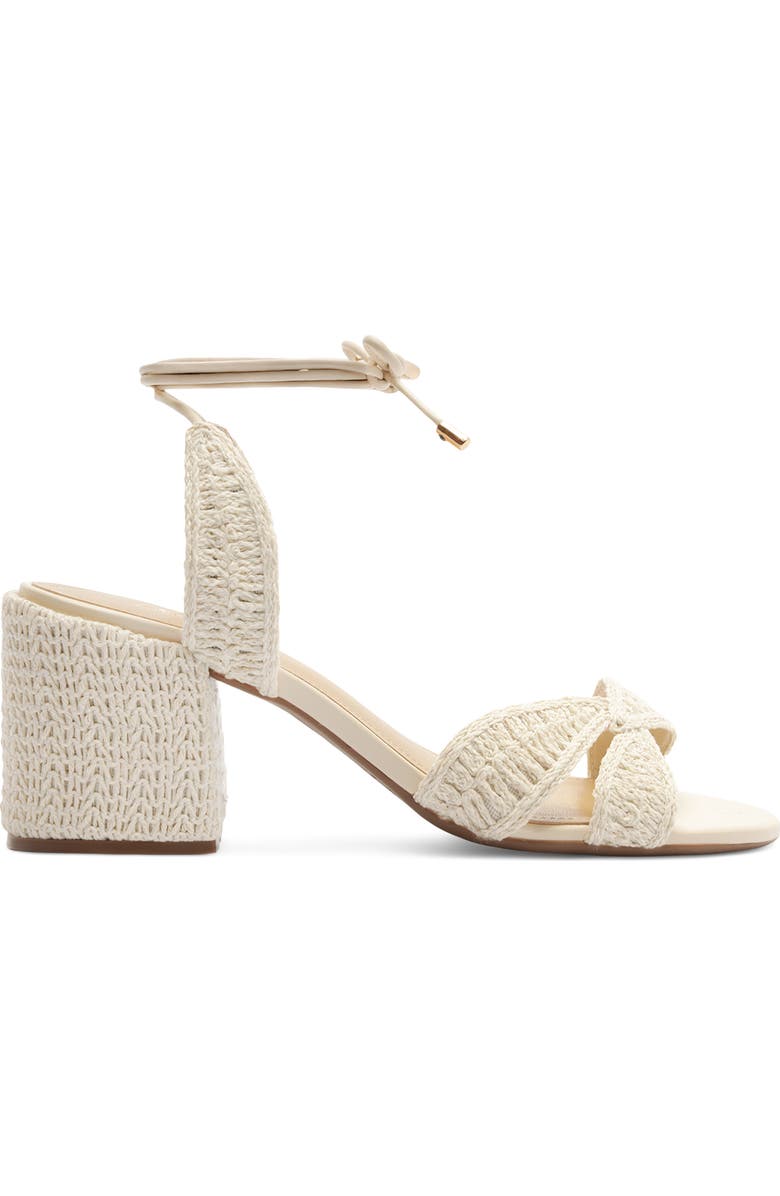 Arezzo Andy Ankle Strap Sandal, Alternate, color, Panacota