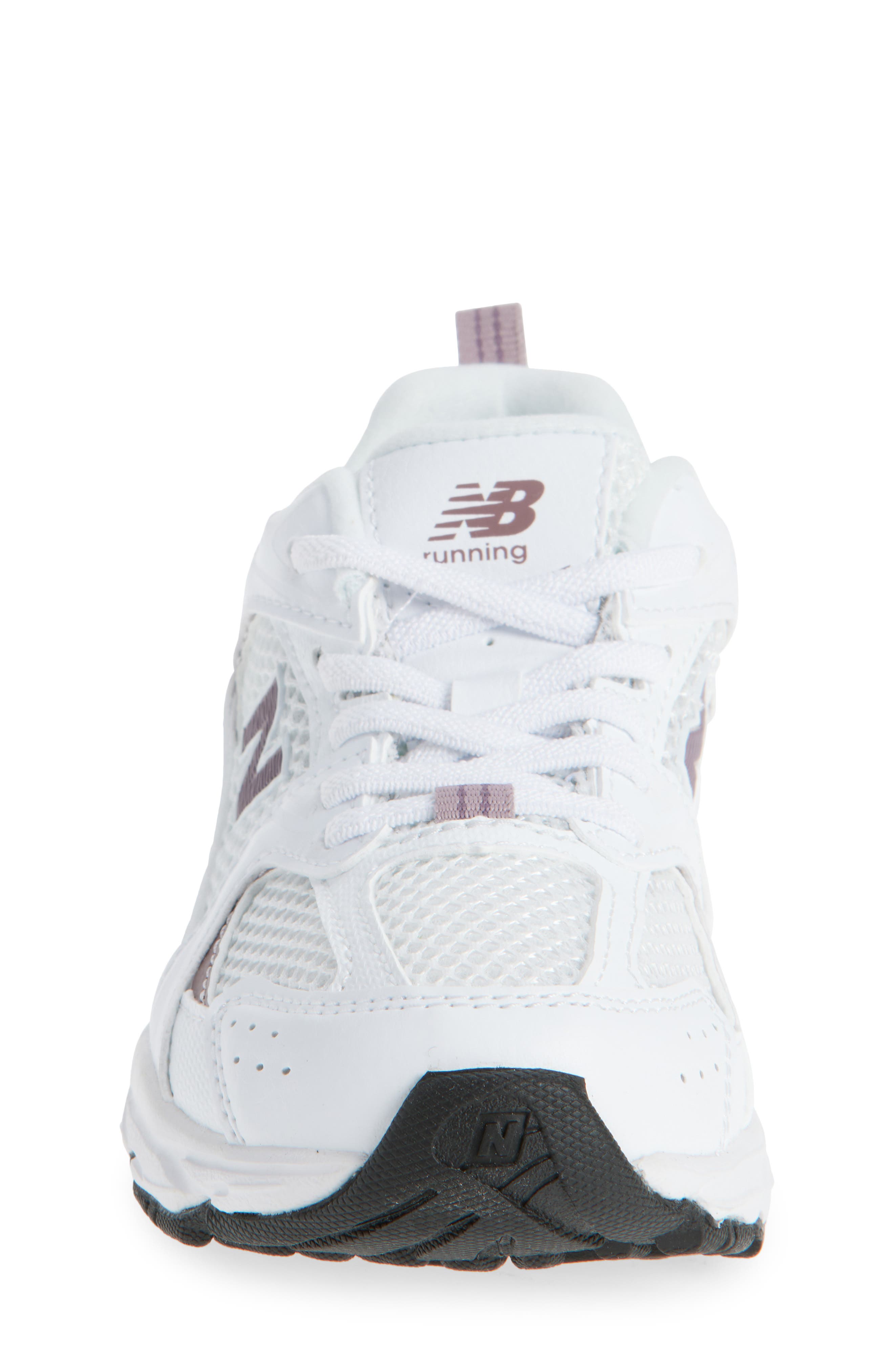New Balance 530 Sneaker, Alternate, color, White/ Dark Ice Wine