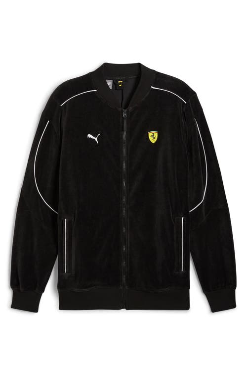 PUMA x Scuderia Ferrari Race MT7 Jacket in Puma Black 