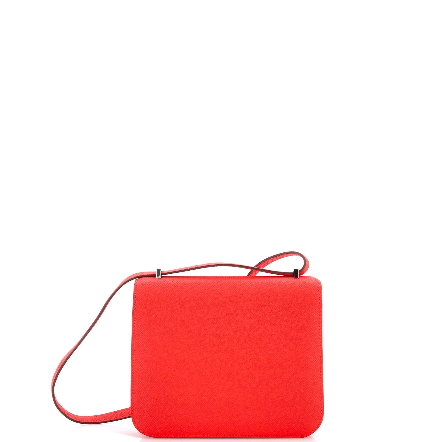 Pre-Owned Hermes Constance Bag Epsom 18, Alternate, color, Rouge De Coeur