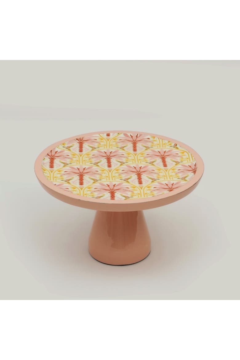 Pink Summer Cakestand, Alternate, color, Pink
