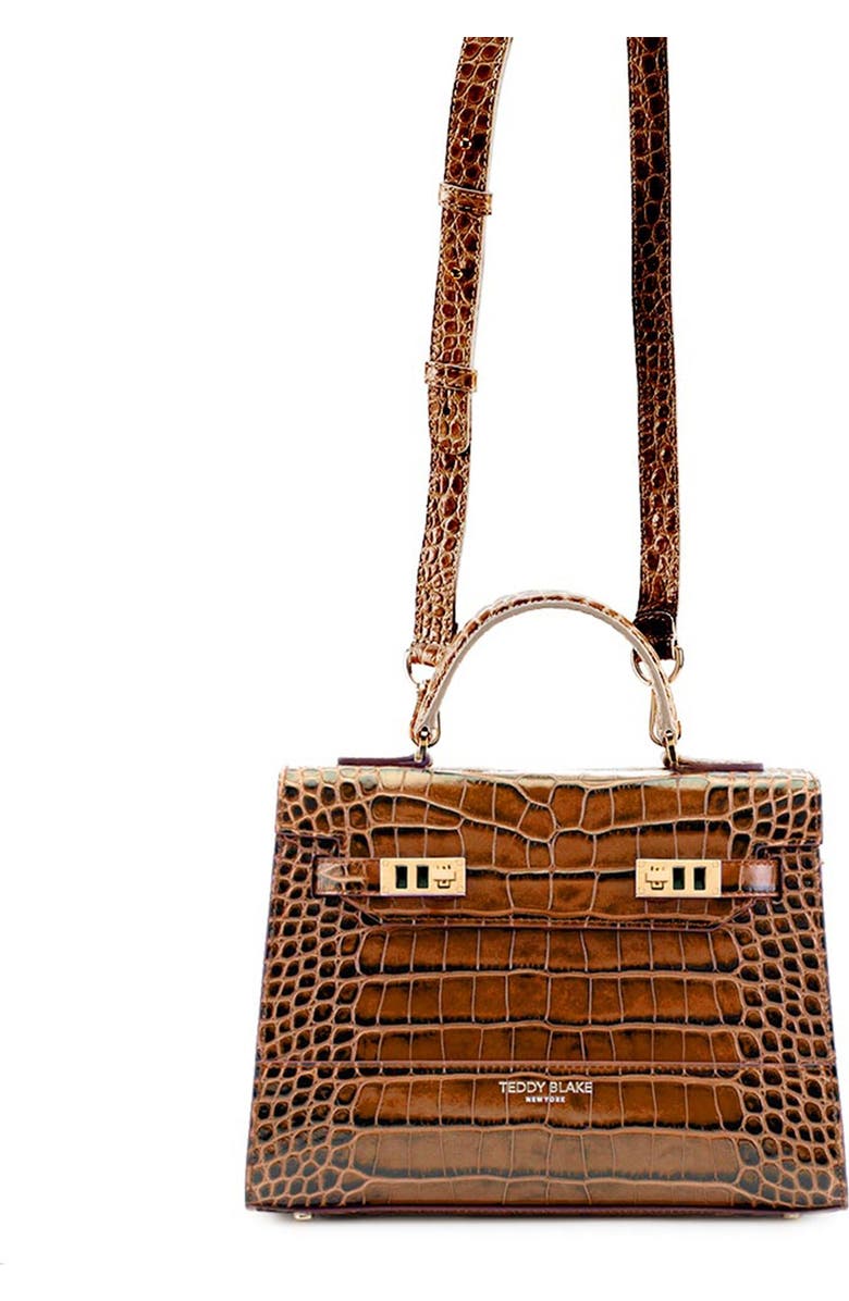 Teddy Blake Kim Croco 11", Alternate, color, Brown