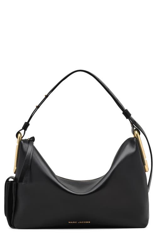 Marc Jacobs Large Scene Leather Shoulder Bag in Black at Nordstrom