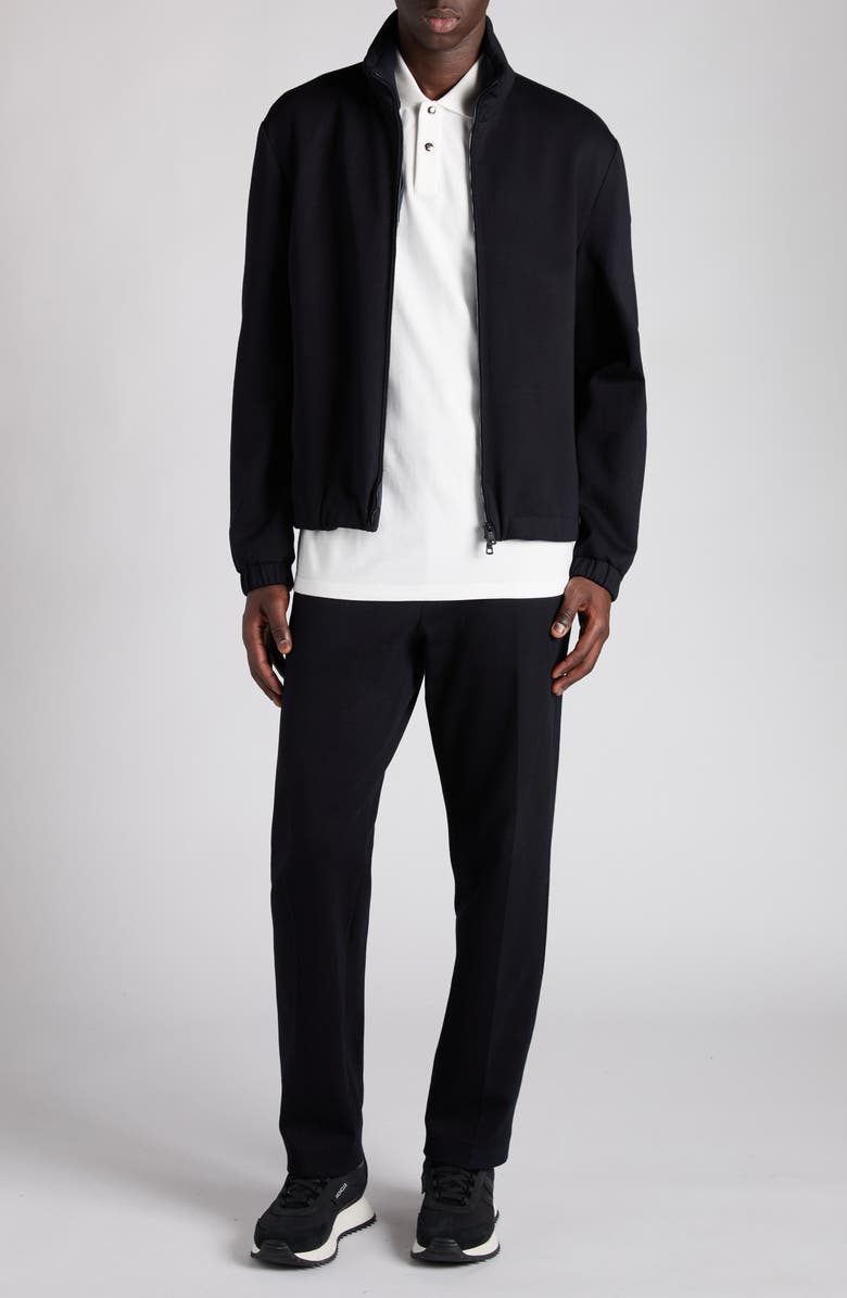 Moncler Simorre Cotton Blend Jacket, Alternate, color, Night Sky