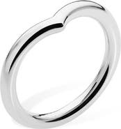 Lucy Quartermaine Wish Bone Midi Drip Ring