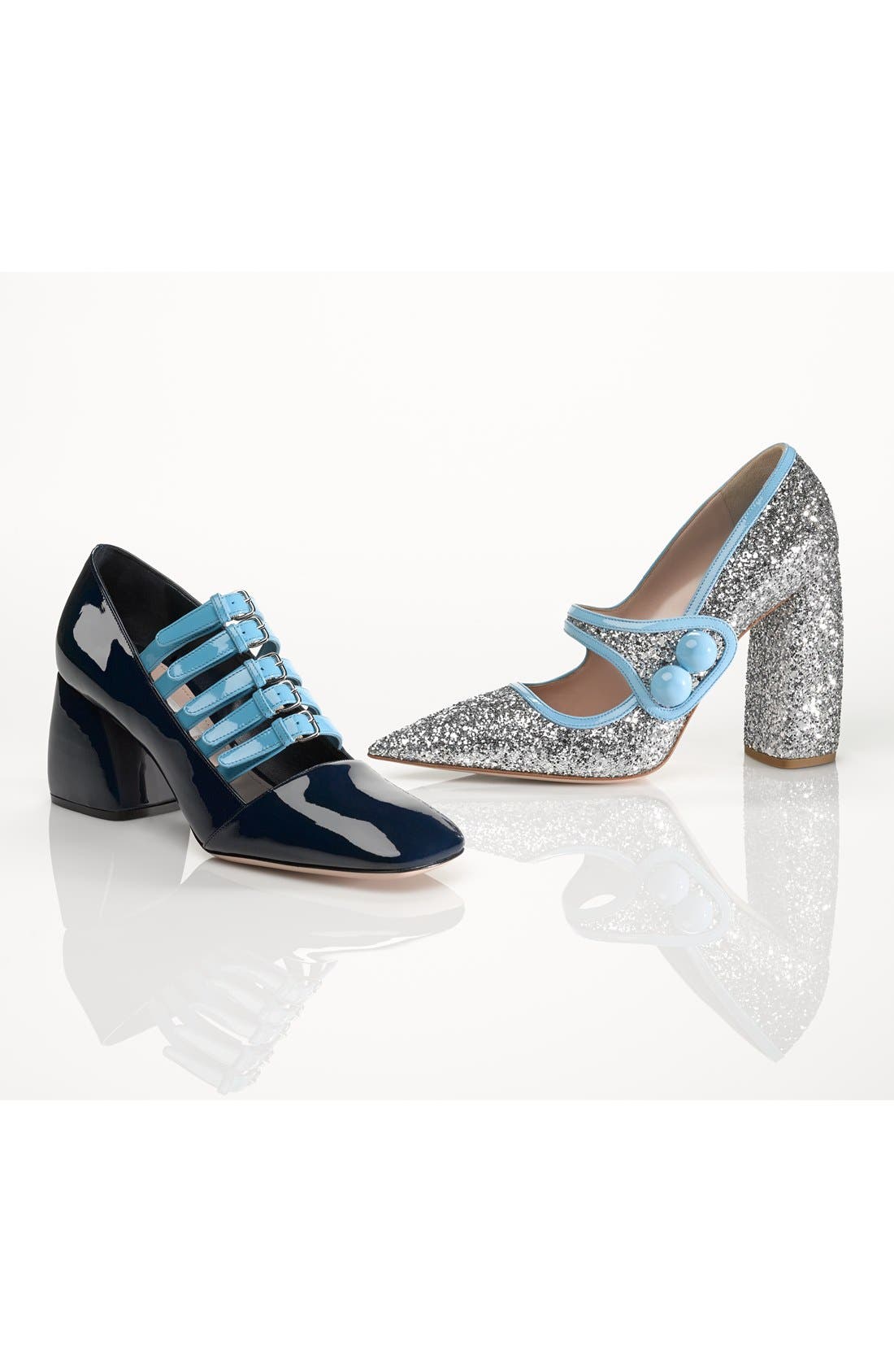 Miu Miu Glitter Mary Jane, Alternate, color, 