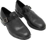 John Varvatos Verlaine Leather Buckle Clog