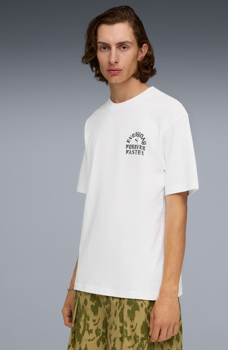 PUMA Now Court Graphic T-Shirt, Alternate, color, Puma White