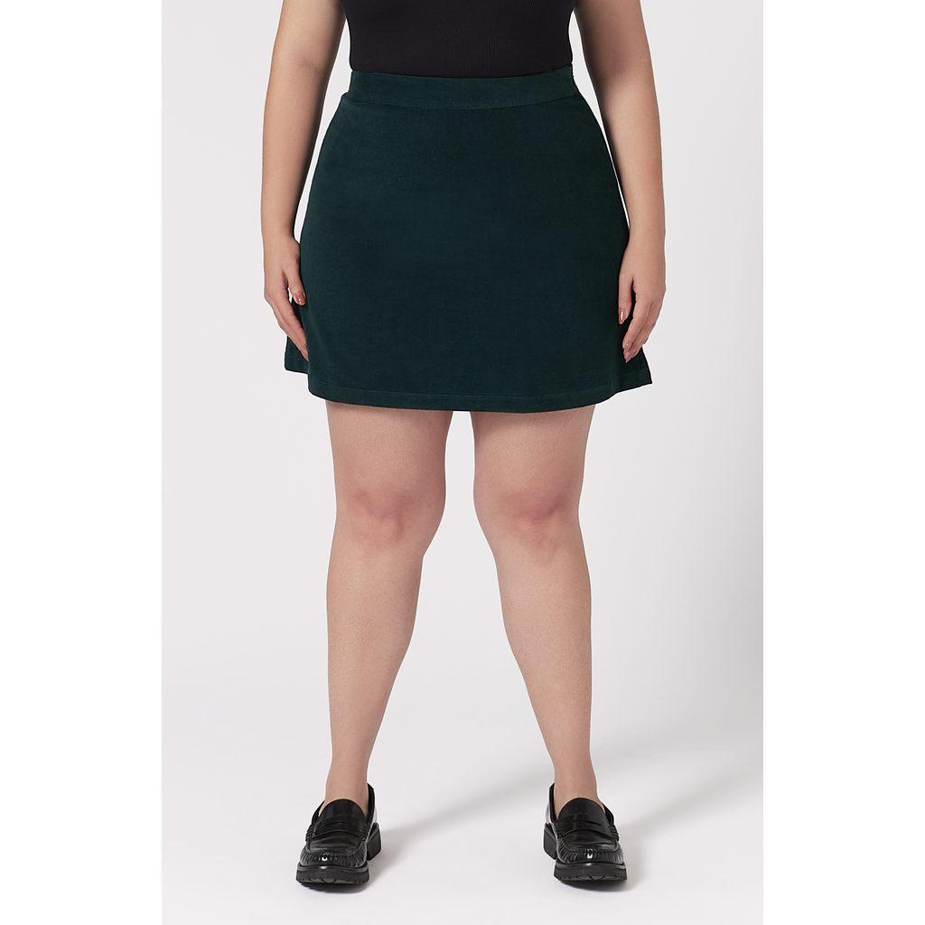 Aam The Label The Cord Mini Skirt in Forest Green  product