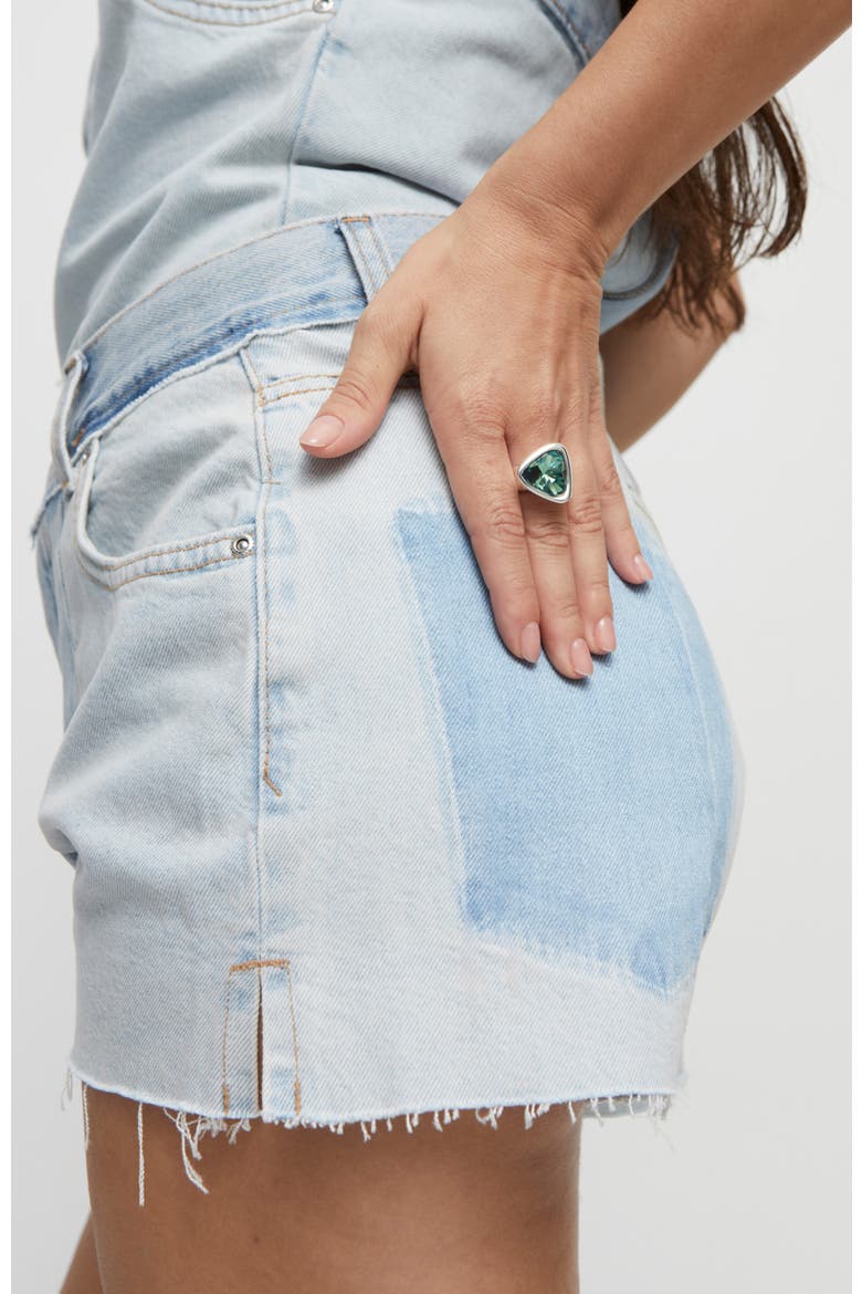 Crystal Accent Ring, Alternate, color, Silver