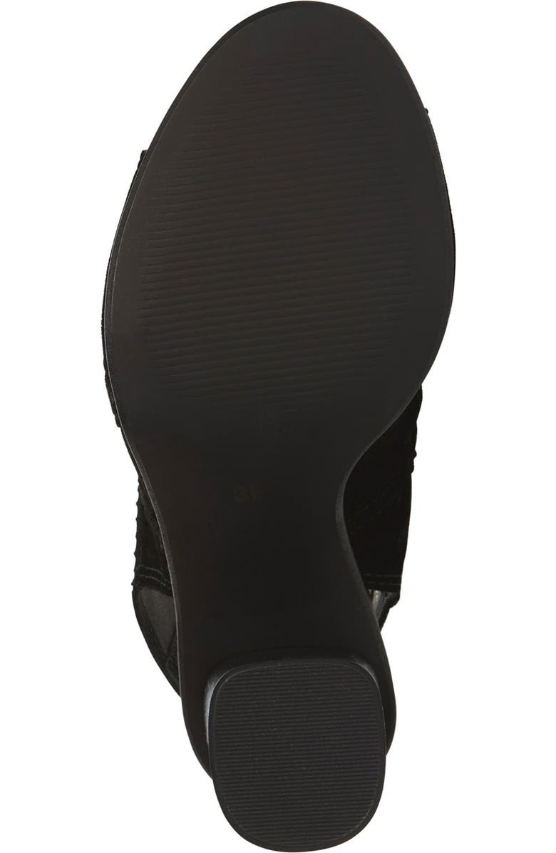 Topshop 'Nuvo' Laser Cut Sandal, Alternate, color,