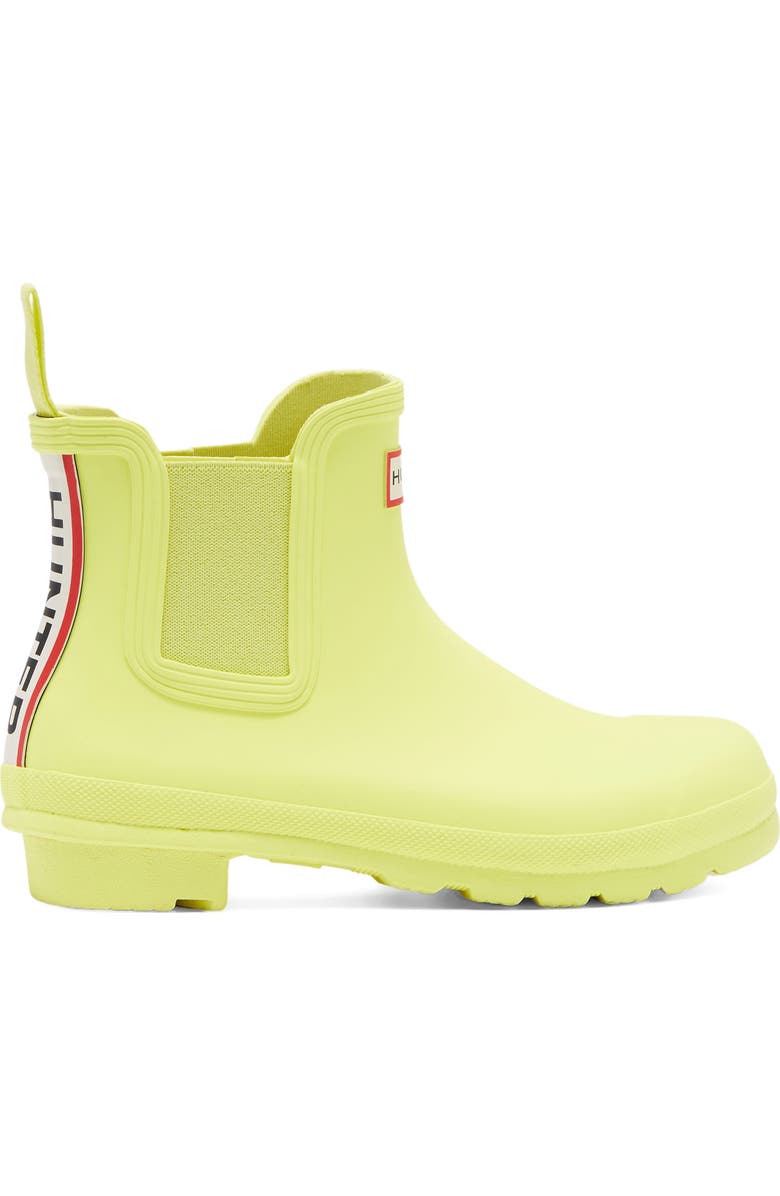 Hunter Original Waterproof Chelsea Rain Boot, Alternate, color,