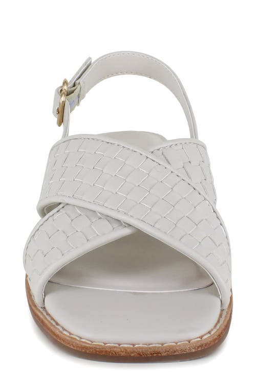 Splendid Bennet Slingback Sandal In White Sand