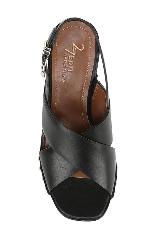 27 Edit Naturalizer Kirsten Slingback Platform Sandal In Black