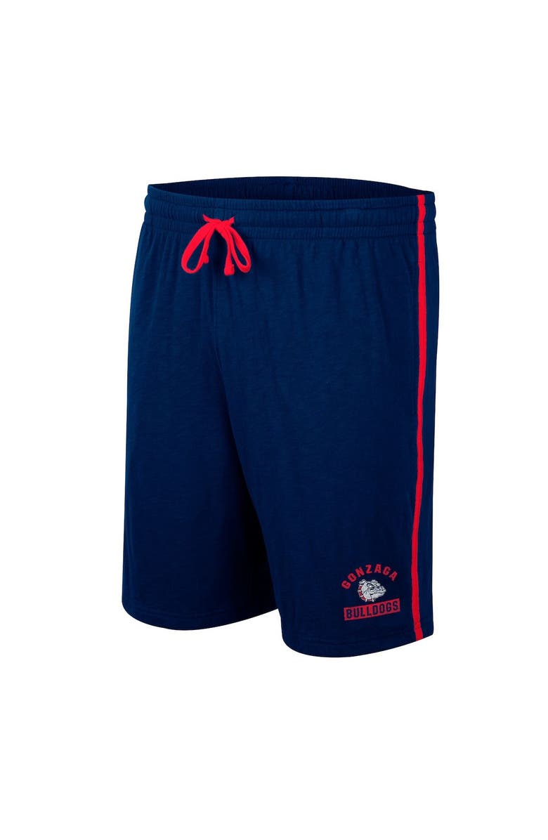 COLOSSEUM Men's Colosseum Navy Gonzaga Bulldogs Thunder Slub Shorts, Alternate, color, 