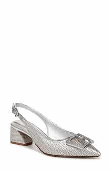 Franco Sarto Racer Slingback Pointed Toe Pump
