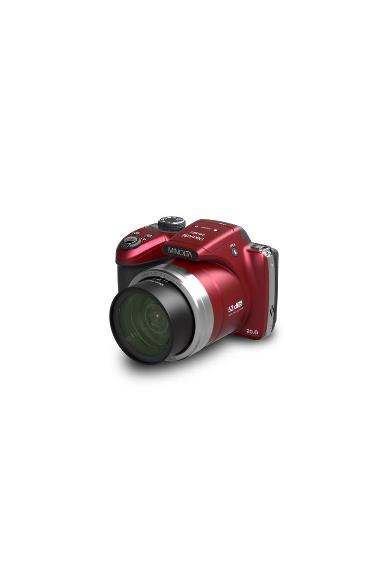 MN52Z 20MP/4K 52X Optical Zoom Bridge Camera, Alternate, color, Red