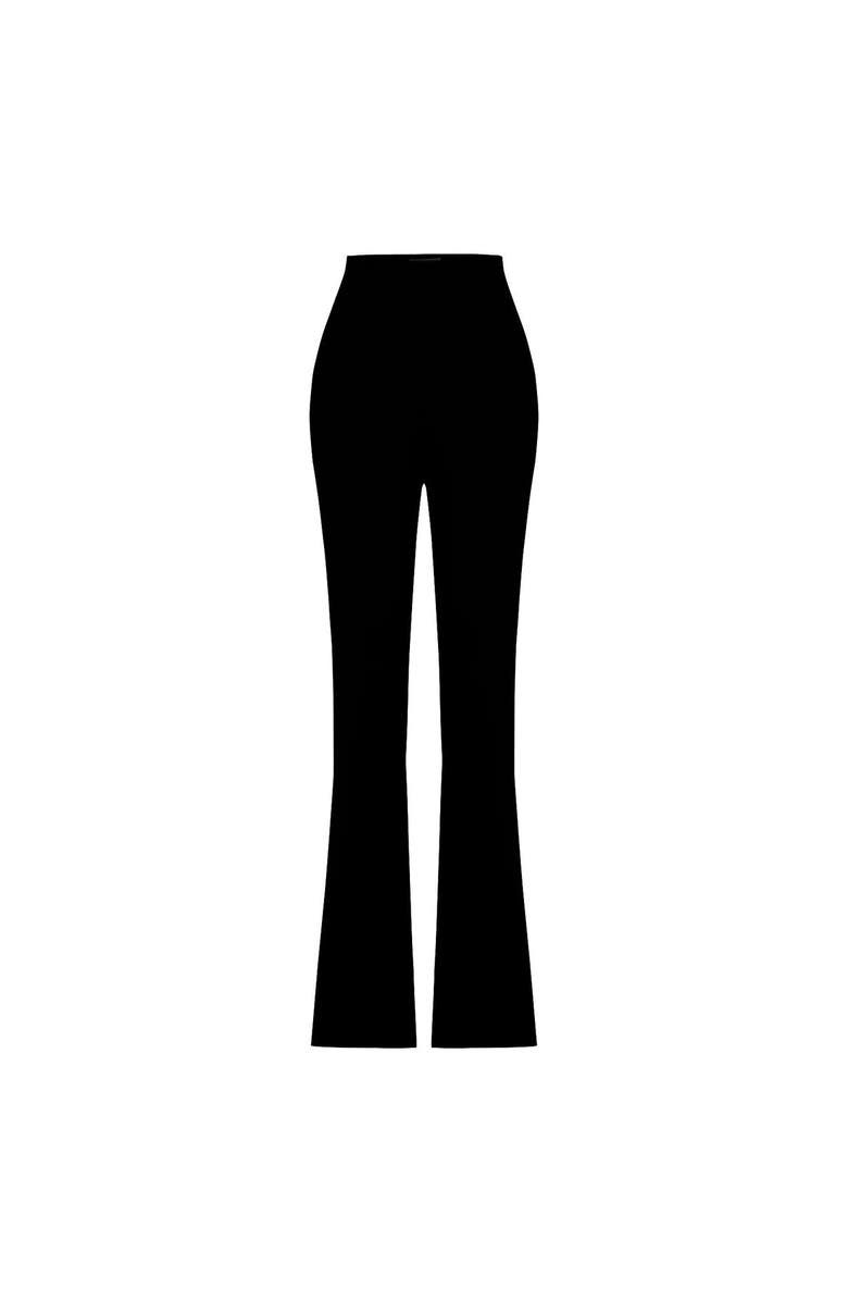PCFG Cotton Flared Skinny Pant, Main, color, Black
