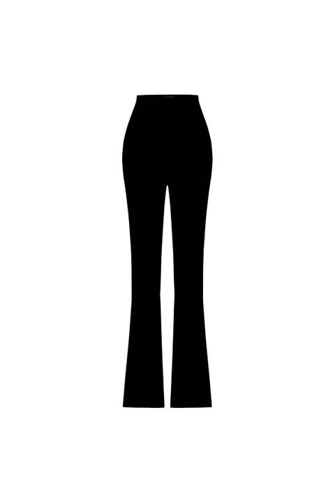 Cotton Flared Skinny Pant