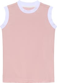 Courtside Kids Girls Trimmed Tank