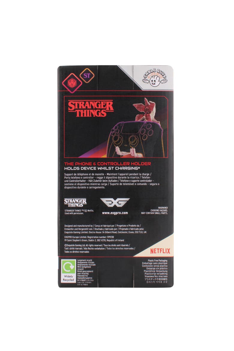 Stranger Things Demogorgon Cable Guys Original Controller & Phone Holder, Alternate, color, Multicolored