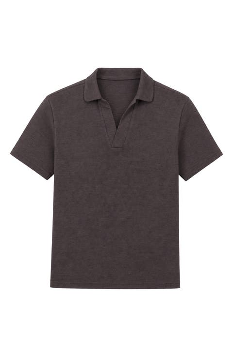 Kids' Marled Knit Polo