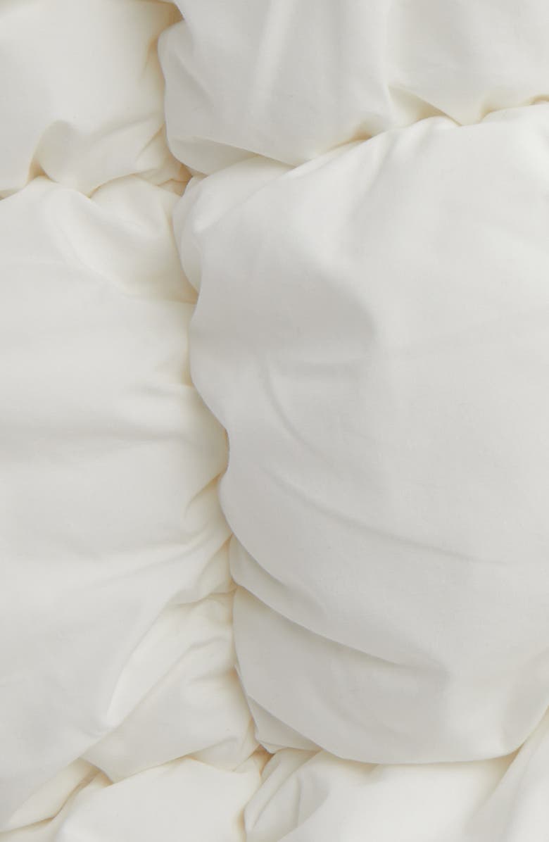 Parachute Cozy Quilted Organic Cotton Comforter, Alternate, color, Cream