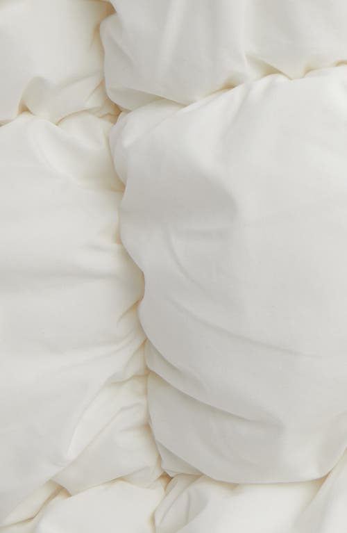 Parachute Cozy Quilted Organic Cotton Comforter In White