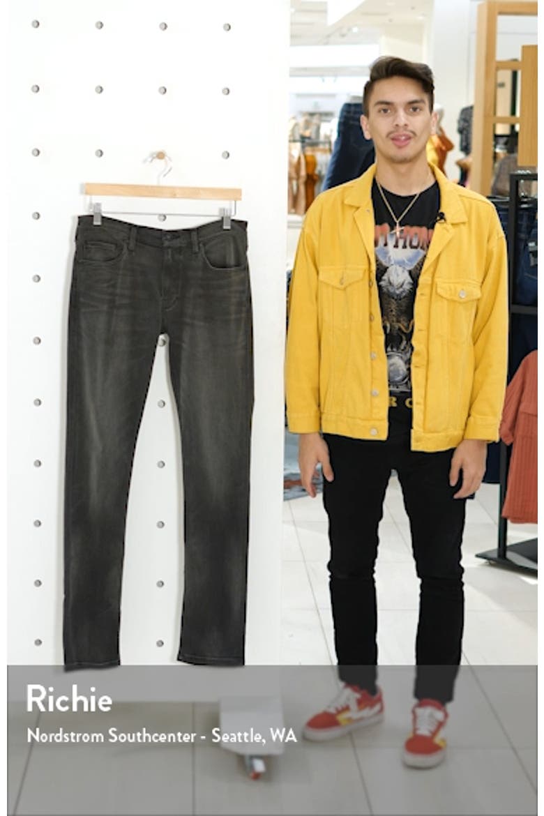 Transcend Federal Slim Straight Leg Jeans video