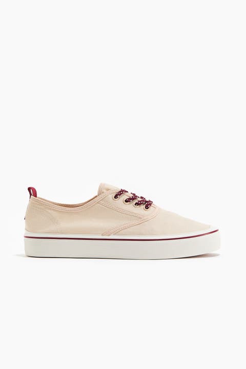 Cotton Canvas Trainers